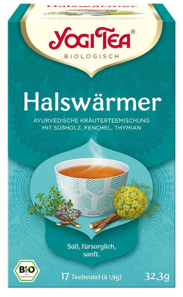 Produktfoto zu YogiTea Halswärmer 17 Beutel