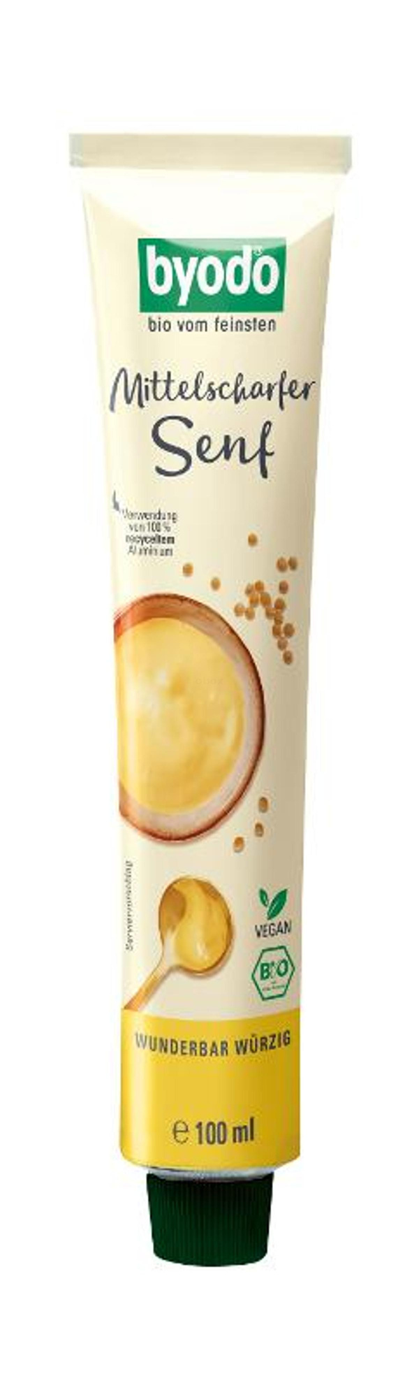 Produktfoto zu Mittelscharfer Senf Tube 100ml