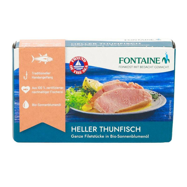 Produktfoto zu Thunfischfilets in Öl 120g
