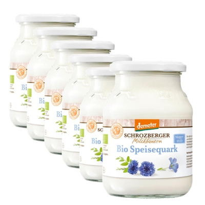 Produktfoto zu Speisequark Magerstufe 6x500g