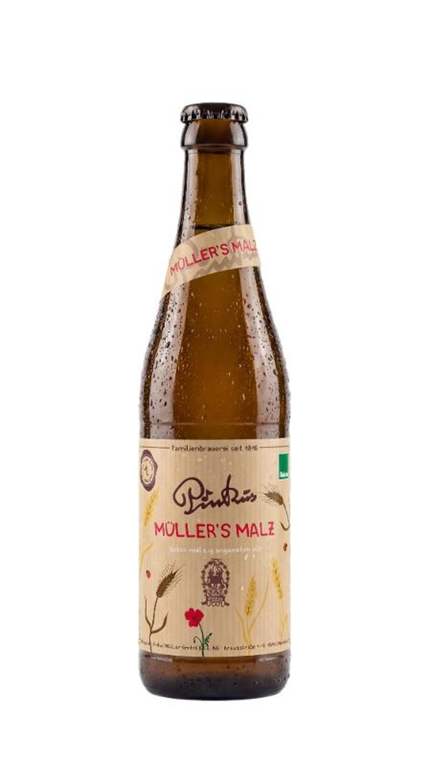 Produktfoto zu Pinkus Müller's Malz Kiste 24*0,33L