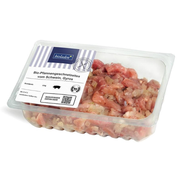 Produktfoto zu Pfannengeschnetzeltes Gyros 300g