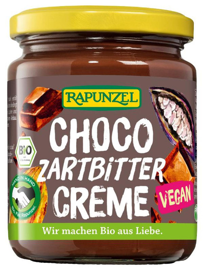 Produktfoto zu Zartbitter Schokoaufstrich Schokolade 250g
