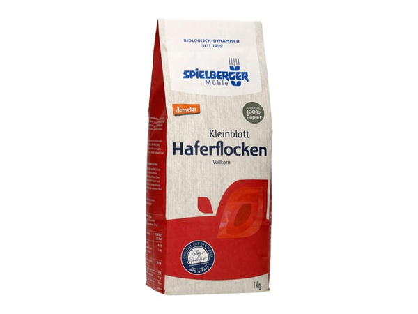 Produktfoto zu Haferflocken Kleinblatt 1kg