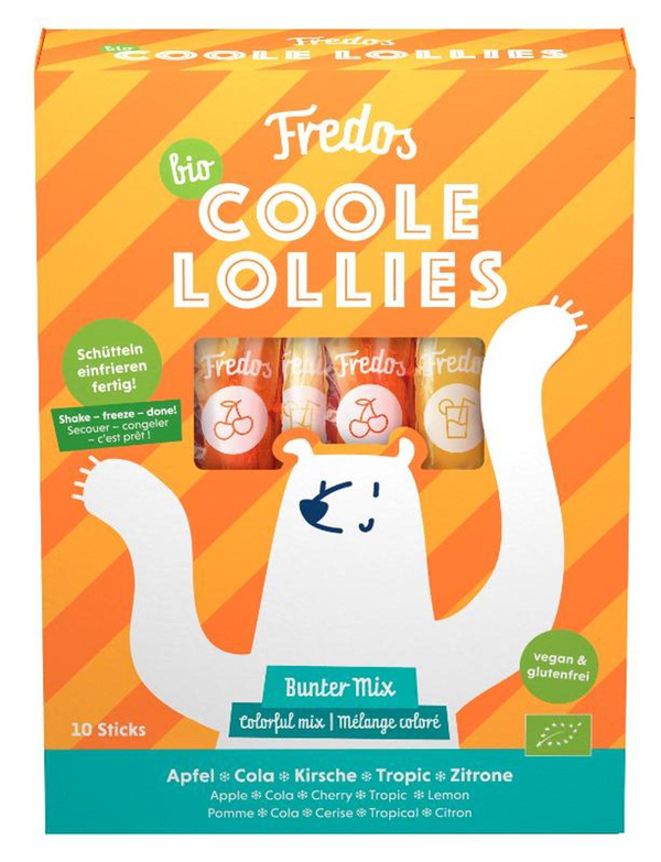 Produktfoto zu Wassereis Coole Lollies Mix 10 Stück