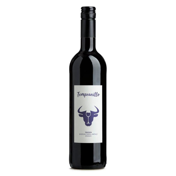 Produktfoto zu Tempranillo Rotwein trocken 0,75L