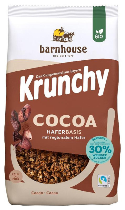Produktfoto zu Krunchy Cacao zuckerreduziert 500g