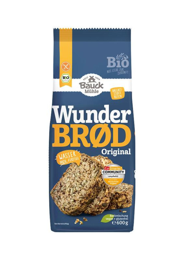 Produktfoto zu Backmischung Wunderbrød Original - glutenfrei