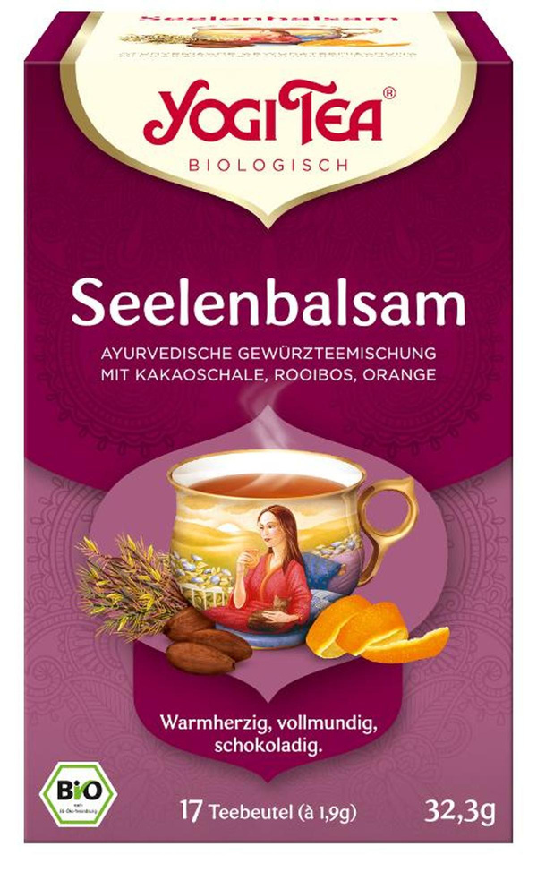 Produktfoto zu Yogi Tea®  Seelenbalsam 17 Beutel