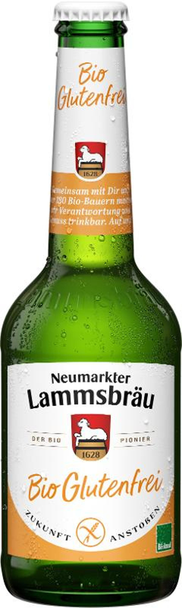 Produktfoto zu Lammsbräu Glutenfrei 0,33L
