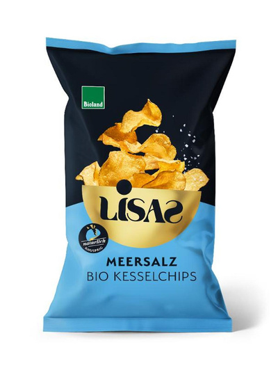 Produktfoto zu Meersalz Kesselchips 115g