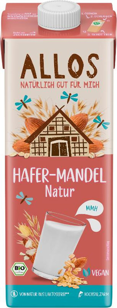 Produktfoto zu Hafer-Mandel Natur 1L