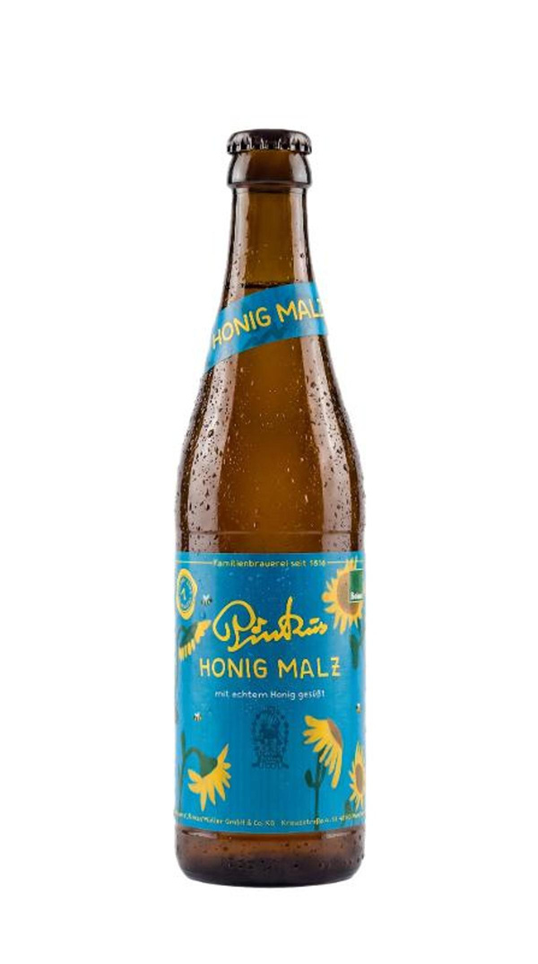 Produktfoto zu Pinkus Honig Malz 0,33L