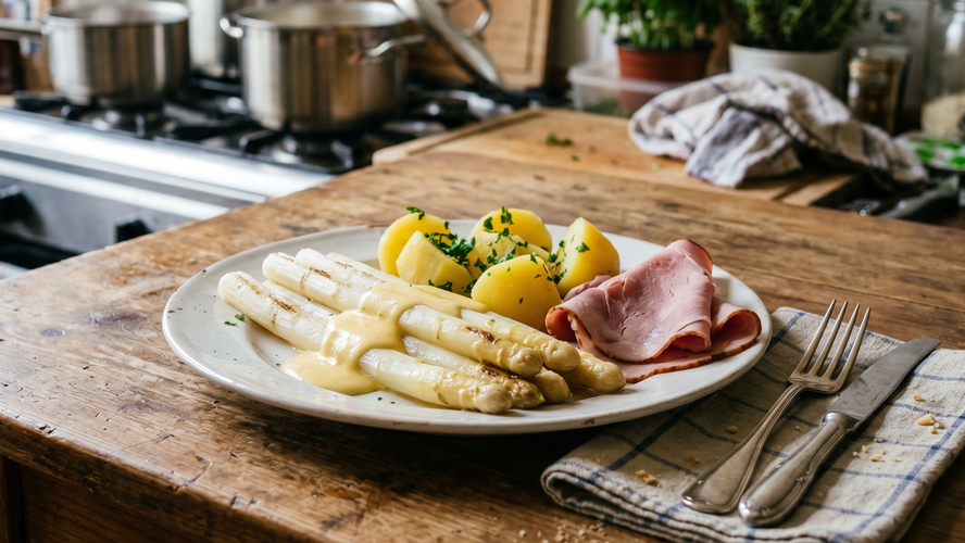 Rezeptbild für Spargel klassisch