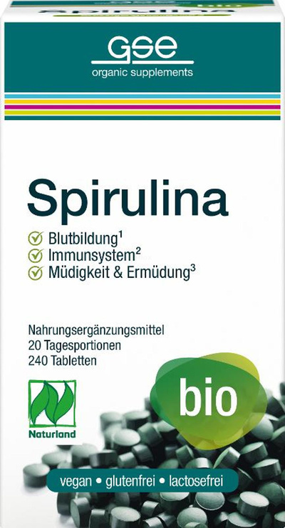 Produktfoto zu Spirulina-Tabletten 240 Stück