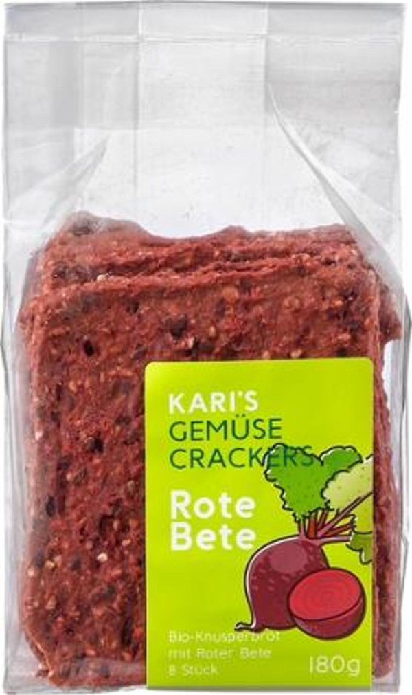 Produktfoto zu Cracker Rote Bete 180g