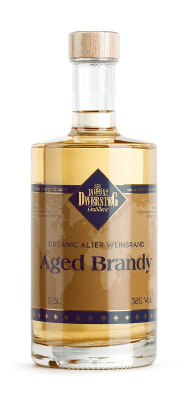 Produktfoto zu Dwersteg Alter Weinbrand XO 0,5L