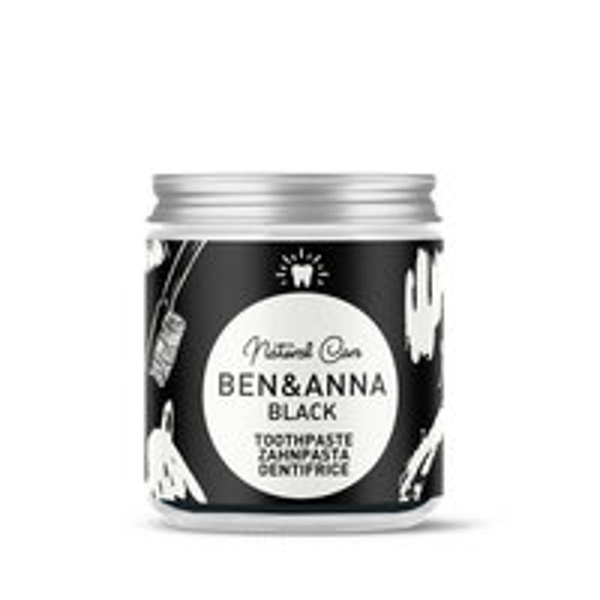 Produktfoto zu Ben & Anna Zahnpasta Black mit Aktivkohle 100ml