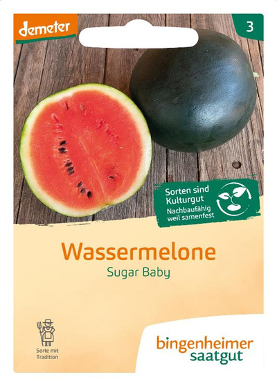 Produktfoto zu Saatgut  Wassermelone Sugar Baby