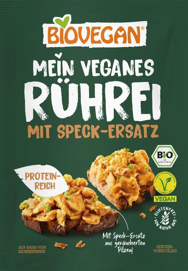 Produktfoto zu Mein veganes Rührei mit Speck-Ersatz