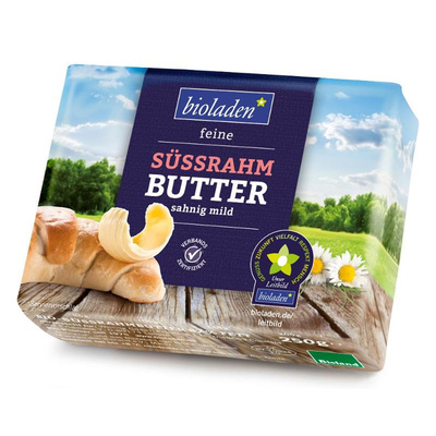 Produktfoto zu Süssrahm-Butter 250g