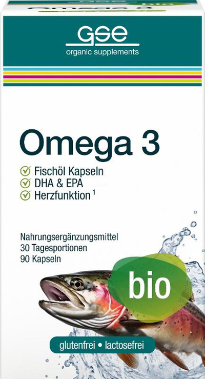 Produktfoto zu Omega 3 Fischöl 90 Kapseln