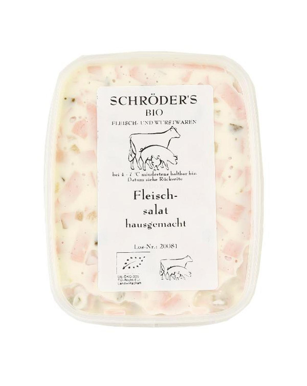 Produktfoto zu Fleischsalat 150g (MHD nur 4 Tage!)