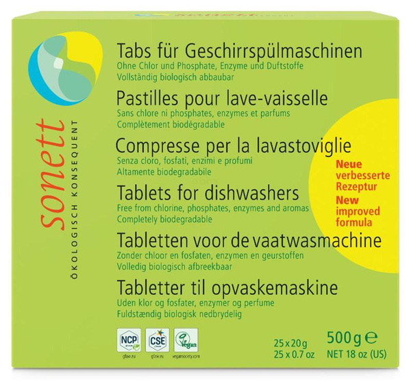 Produktfoto zu Tabs für Geschirrspülmaschinen 500g