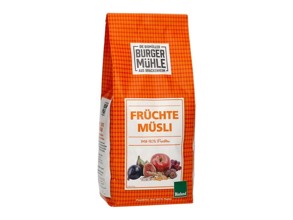 Produktfoto zu Früchte-Müsli 750g