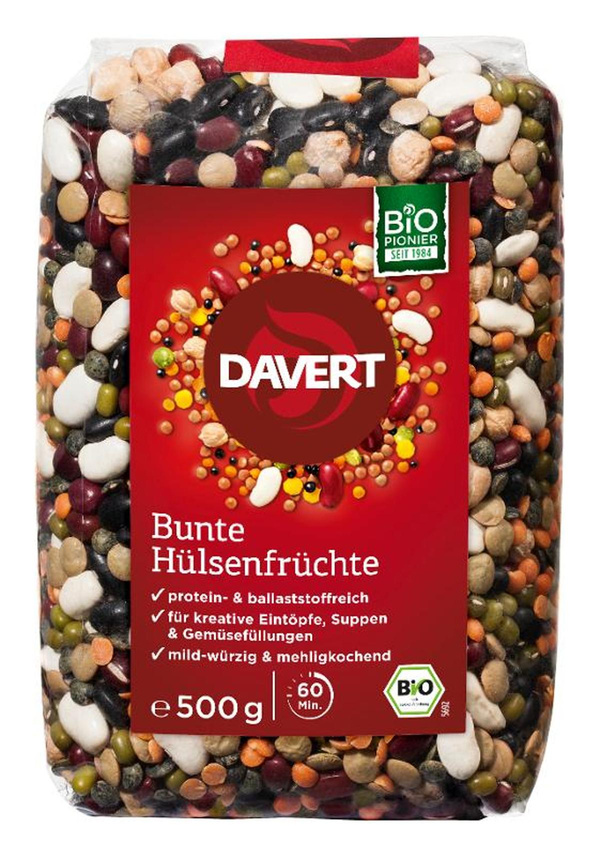 Produktfoto zu Bunte Hülsenfrüchte Mischung 500g