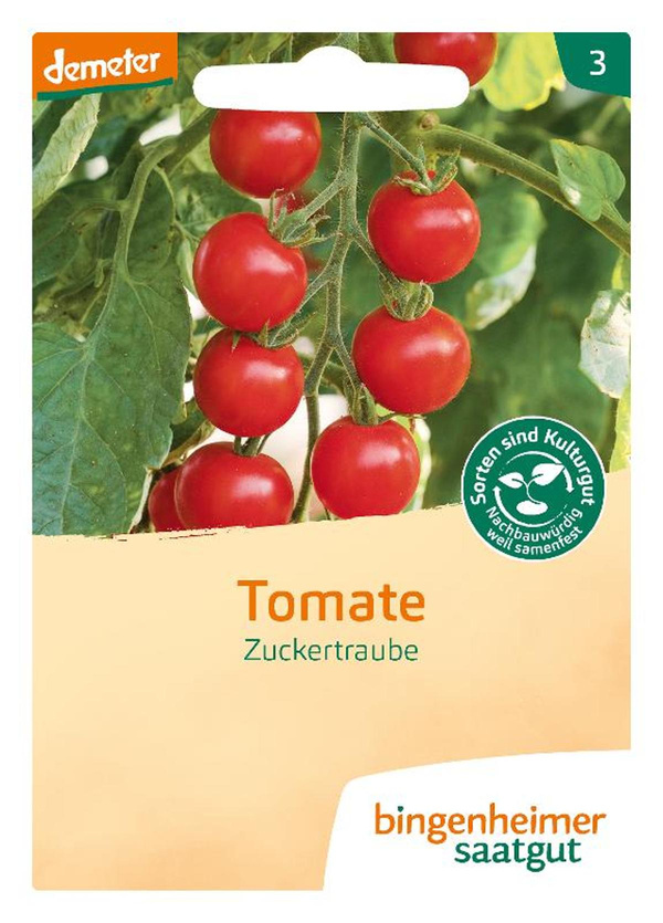 Produktfoto zu Saatgut Tomate "Zuckertraube"