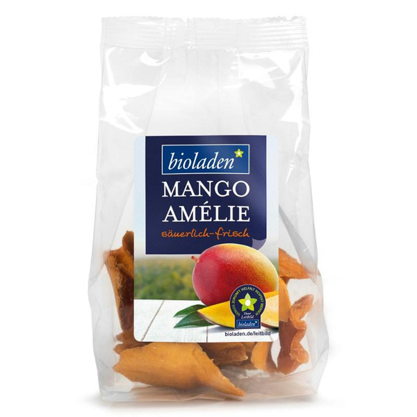 Produktfoto zu Mangostücke Amélie getrocknet 100g