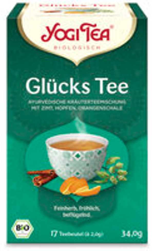 Produktfoto zu YogiTea Glücks Tee 17 Beutel
