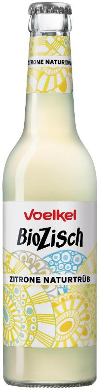 Produktfoto zu Bio Zisch Zitrone naturtrüb Kiste 12*0,33L