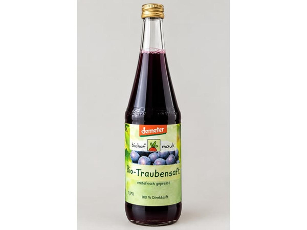 Produktfoto zu Mauk Traubensaft 0,7L