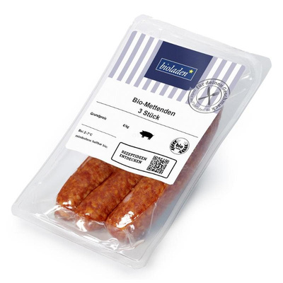 Produktfoto zu Bio-Mettenden 3 Stück