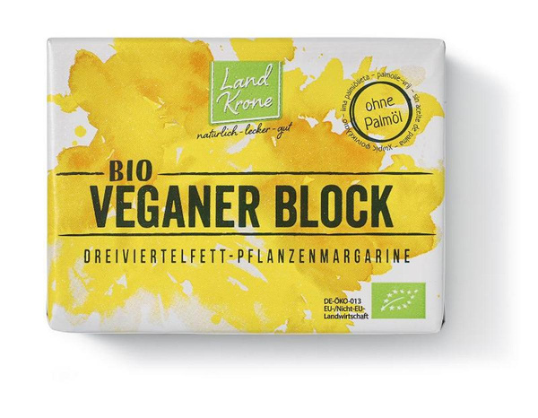 Produktfoto zu Veganer Block wie Margarine 250g