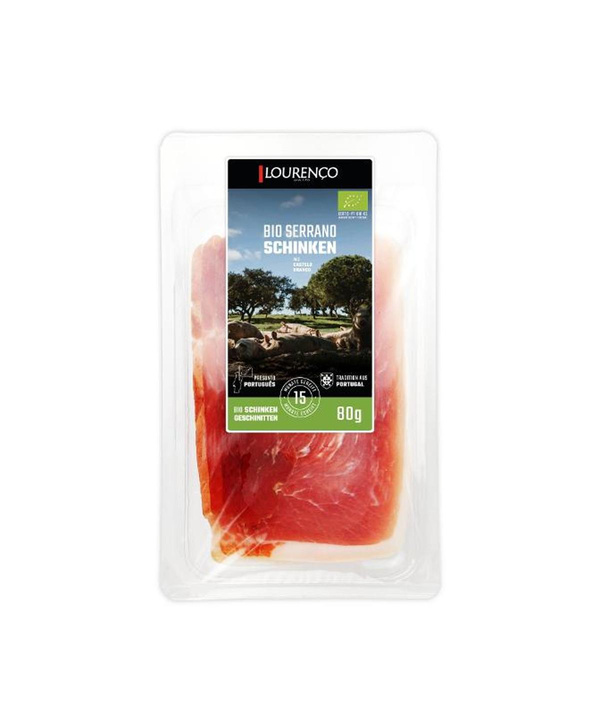 Produktfoto zu Serrano Schinken 80g