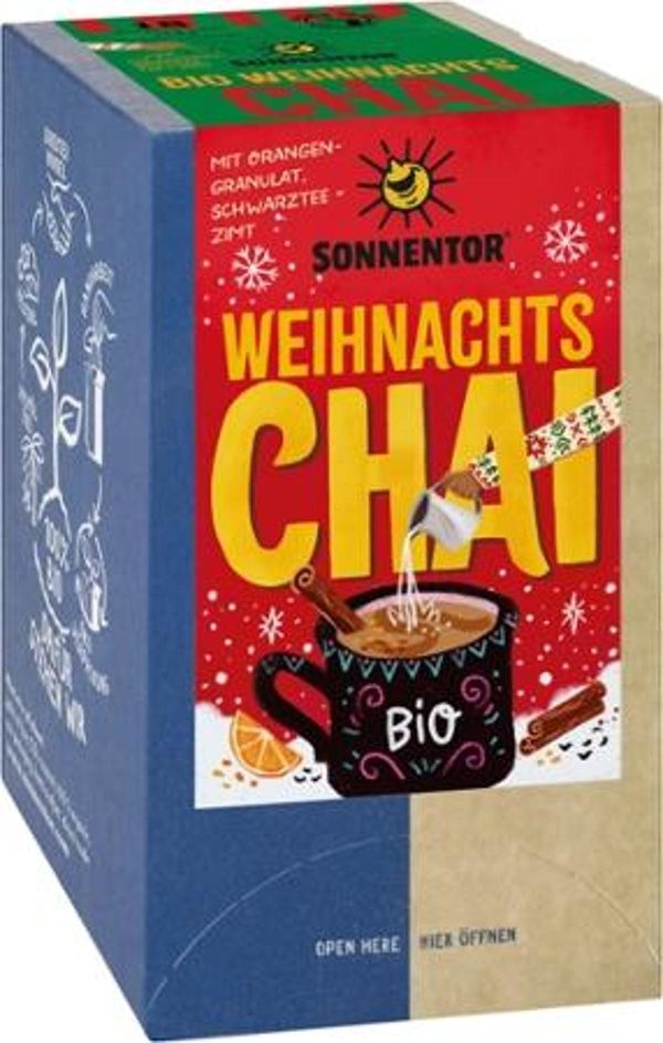 Produktfoto zu Weihnachts Chai Tee  18 TB