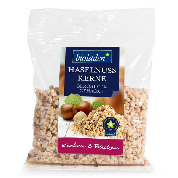 Produktfoto zu Haselnusskerne geröstet & gehackt 100g