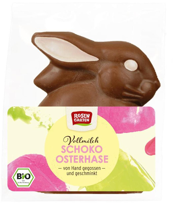 Produktfoto zu Vollmilch Schoko Osterhase sitzend