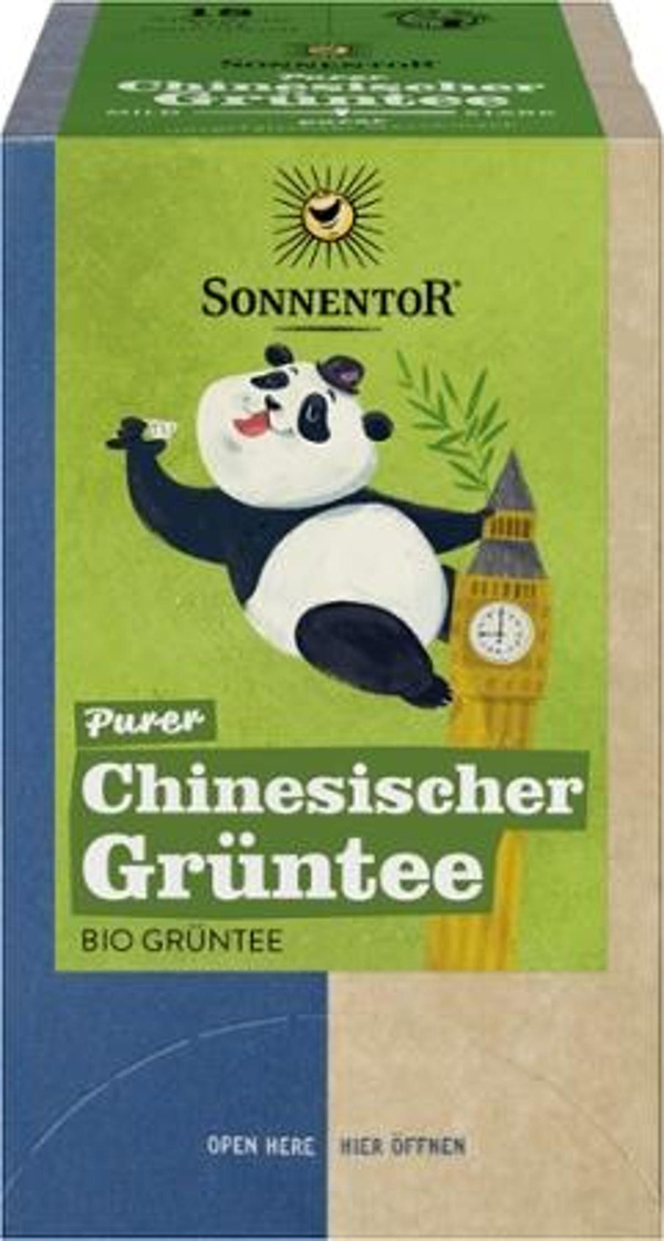 Produktfoto zu Purer Chinesischer Grüntee 18 Beutel
