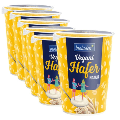 Produktfoto zu Hafer Joghurt alternative 6x400g vegan