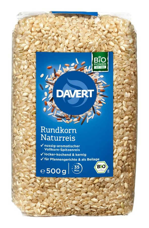 Produktfoto zu Rundkorn Naturreis 500g
