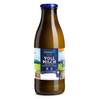 Produktfoto zu Milch Demeter 3,8% Kiste 6*1L
