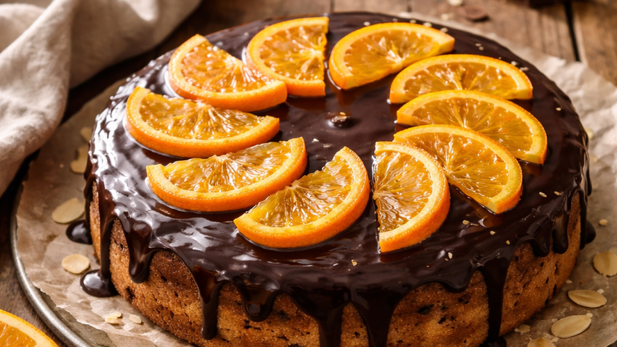 Rezeptbild für Orangen-Mandel-Kuchen