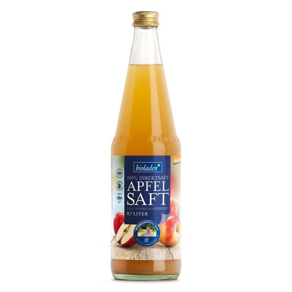Produktfoto zu Apfelsaft Bioladen 0,7L