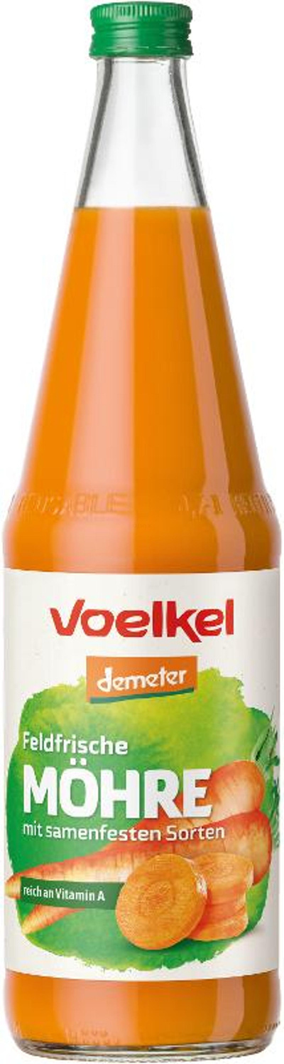 Produktfoto zu Feldfrische Möhre Saft 0,7L