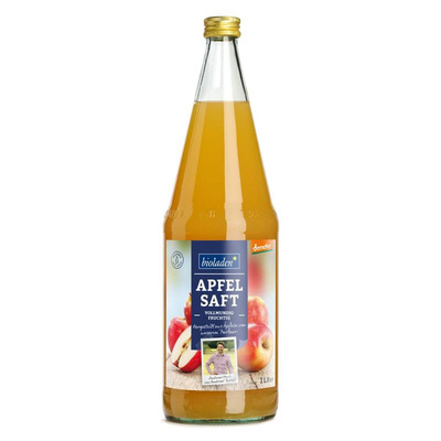 Produktfoto zu Apfelsaft naturtrüb 1L