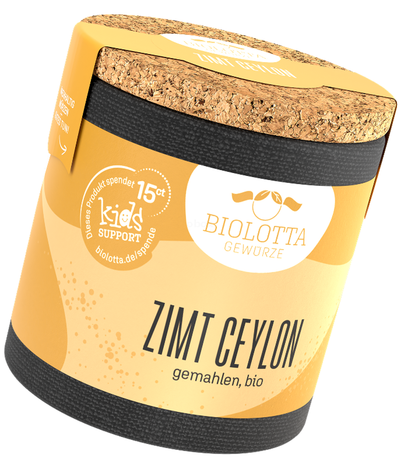 Produktfoto zu Zimt Ceylon gemahlen Korkdeckeldose 40g